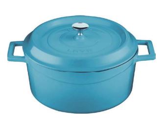 CAÇAROLA Ø28CM 6.7L FERRO TURQUESA